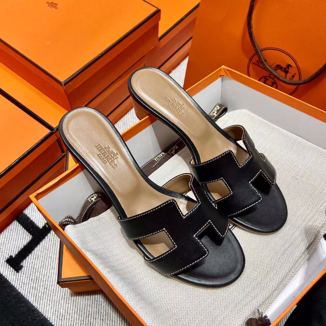 에르메스 올수공 오아시스 슬리퍼 샌들 스위프트 19